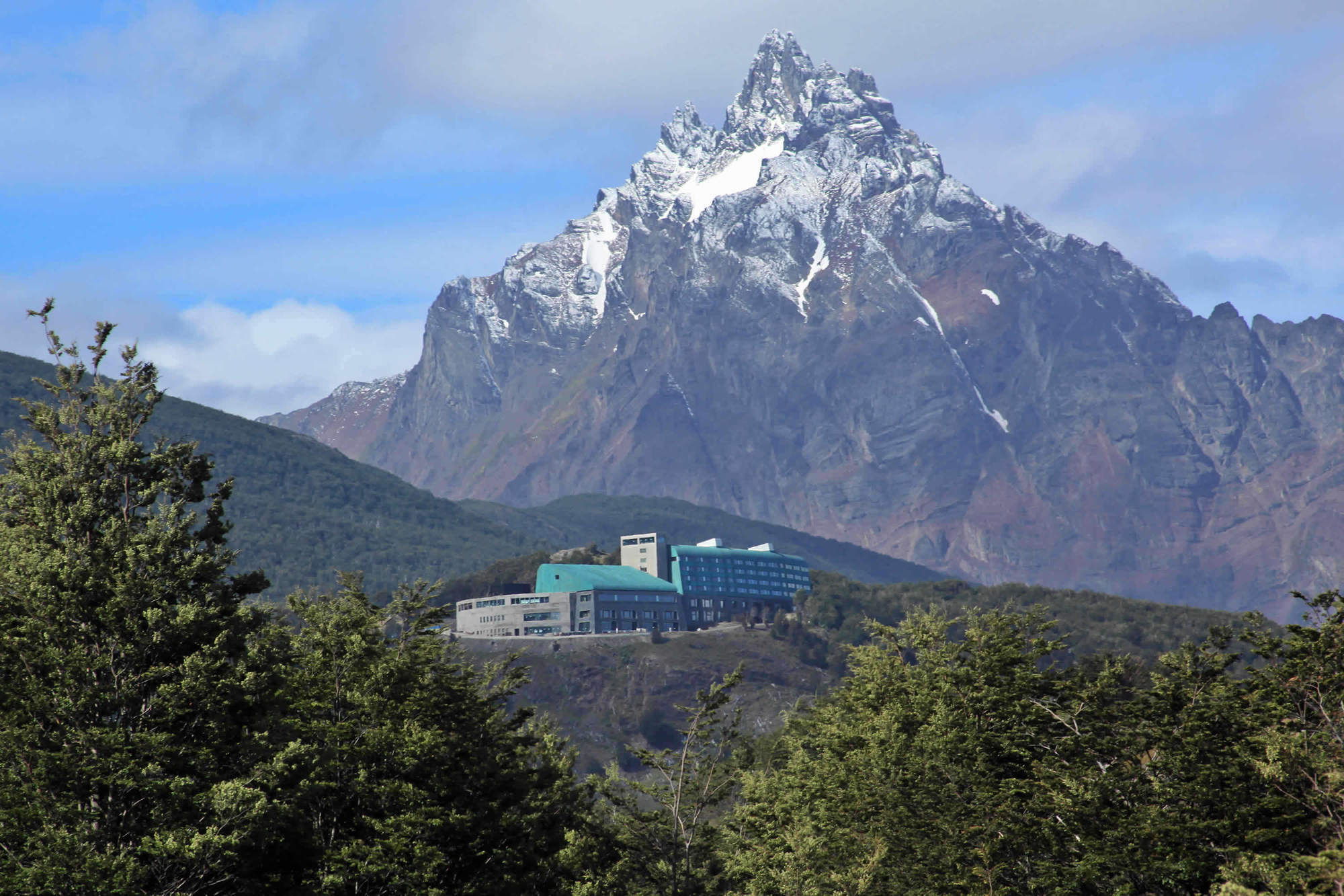 Arakur Ushuaia Resort & Spa Exteriér fotografie Mount Juneau