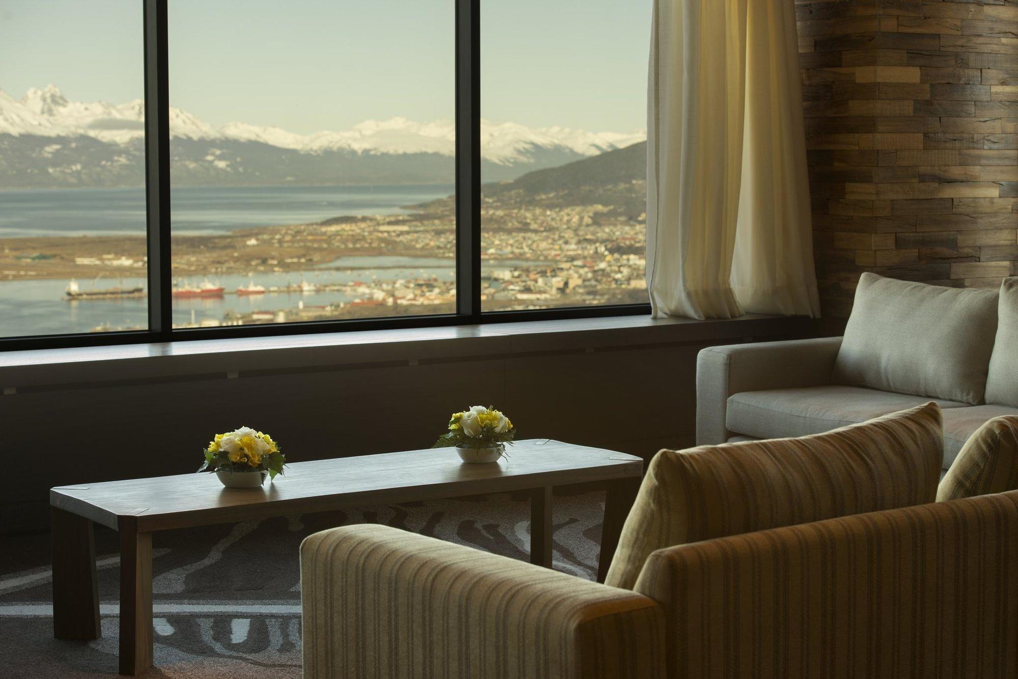 Arakur Ushuaia Resort & Spa Exteriér fotografie View from the hotel